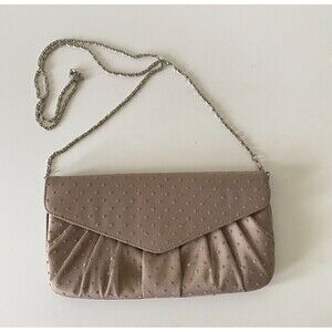 CARPISA Polka dots Lace Envelope Bag Handbag Cultch Wedding Party Purse Shoulder